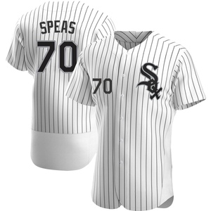 Men's Chicago White Sox Alex Speas Authentic White Home Jersey