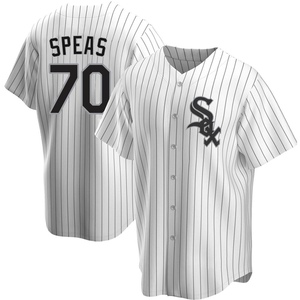 Men's Chicago White Sox Alex Speas Replica White Home Jersey