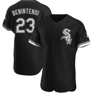 Men's Chicago White Sox Andrew Benintendi Authentic Black Alternate Jersey