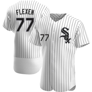 Men's Chicago White Sox Chris Flexen Authentic White Home Jersey