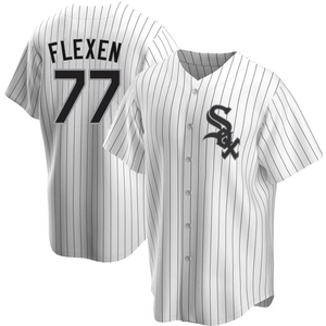 Men's Chicago White Sox Chris Flexen Replica White Home Jersey