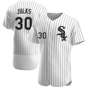 Men's Chicago White Sox Corey Julks Authentic White Home Jersey