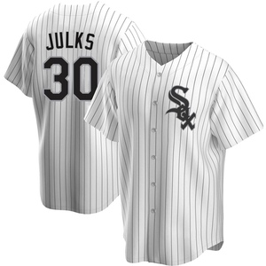 Men's Chicago White Sox Corey Julks Replica White Home Jersey