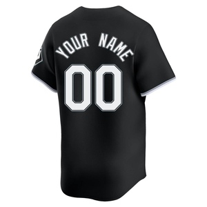 Men's Chicago White Sox Custom Limited Black Alternate Jersey