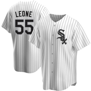 Men's Chicago White Sox Dominic Leone Replica White Home Jersey