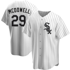 Men's Chicago White Sox Jack Mcdowell Replica White Home Jersey