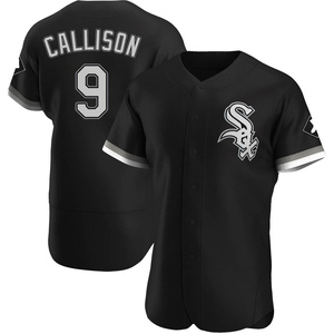 Men's Chicago White Sox Johnny Callison Authentic Black Alternate Jersey