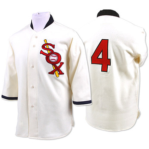 Men's Chicago White Sox Luke Appling Authentic Cream Throwback Jersey