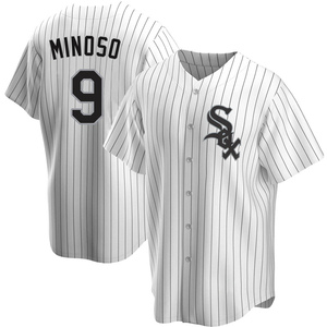 Men's Chicago White Sox Minnie Minoso Replica White Home Jersey