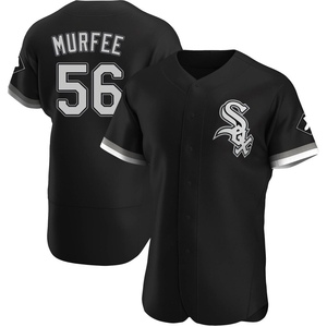 Men's Chicago White Sox Penn Murfee Authentic Black Alternate Jersey