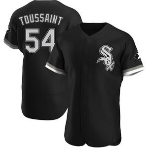 Men's Chicago White Sox Touki Toussaint Authentic Black Alternate Jersey