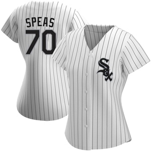 Women's Chicago White Sox Alex Speas Authentic White Home Jersey