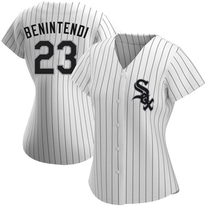 Women's Chicago White Sox Andrew Benintendi Authentic White Home Jersey