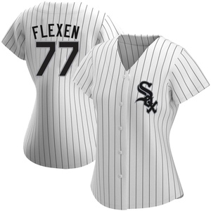 Women's Chicago White Sox Chris Flexen Authentic White Home Jersey