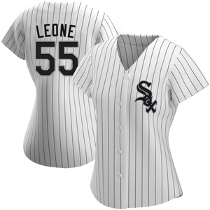 Women's Chicago White Sox Dominic Leone Authentic White Home Jersey