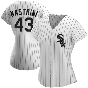 Women's Chicago White Sox Nick Nastrini Authentic White Home Jersey