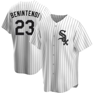 Youth Chicago White Sox Andrew Benintendi Replica White Home Jersey