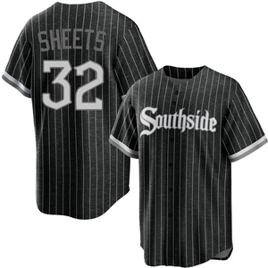 Youth Chicago White Sox Gavin Sheets Replica Black 2021 City Connect Jersey